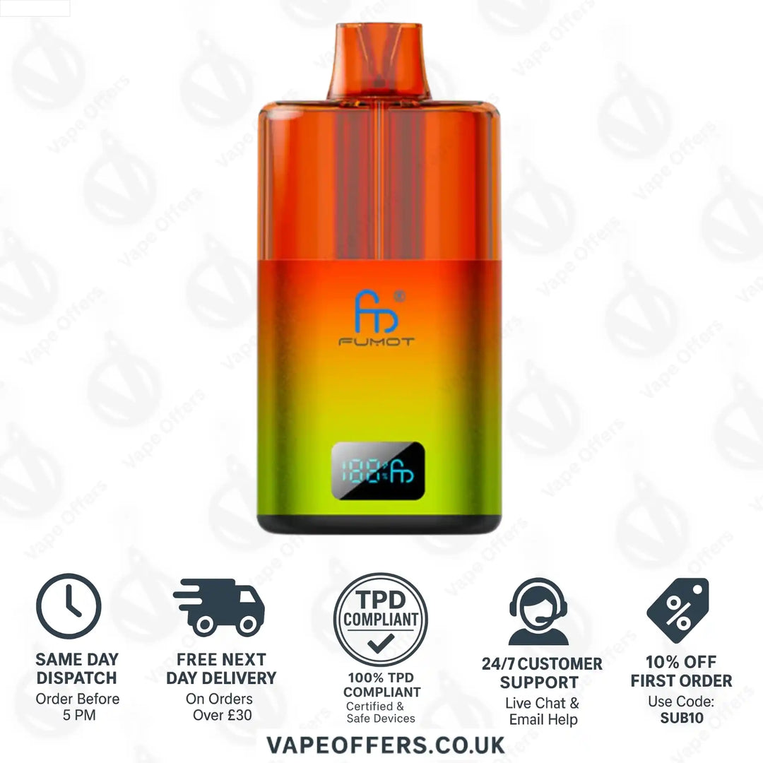 Fumot Spirit 25K Prefilled Pod Kit – Grape Ice