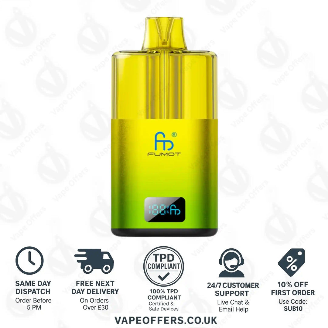 Fumot Spirit 25K Prefilled Pod Kit – Lemon & Lime