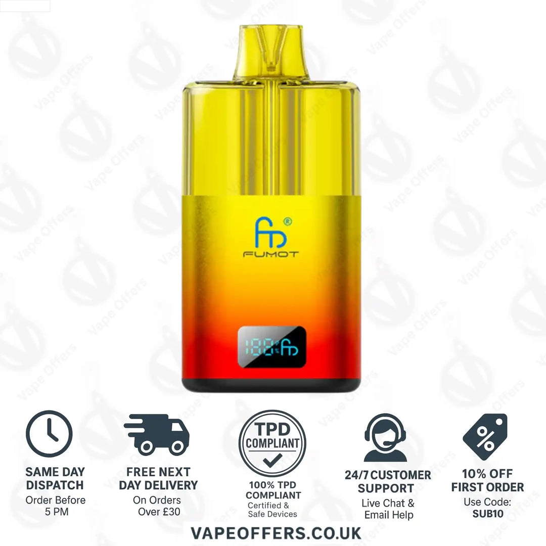 Fumot Spirit 25K Prefilled Pod Kit – Strawberry Banana