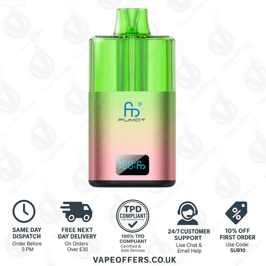 Fumot Spirit 25K Prefilled Pod Kit – Strawberry Ice
