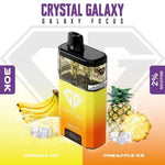 Load image into Gallery viewer, Galaxy Focus 30K - Banana Ice &amp; Pineapple Ice
