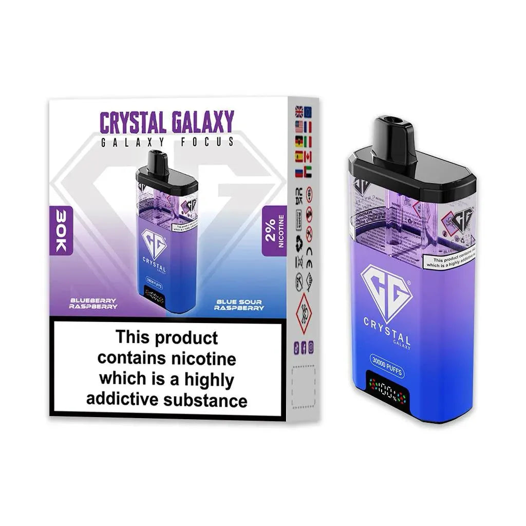 Galaxy Focus 30K - Blueberry Raspberry & Blueberry Sour Raspberry