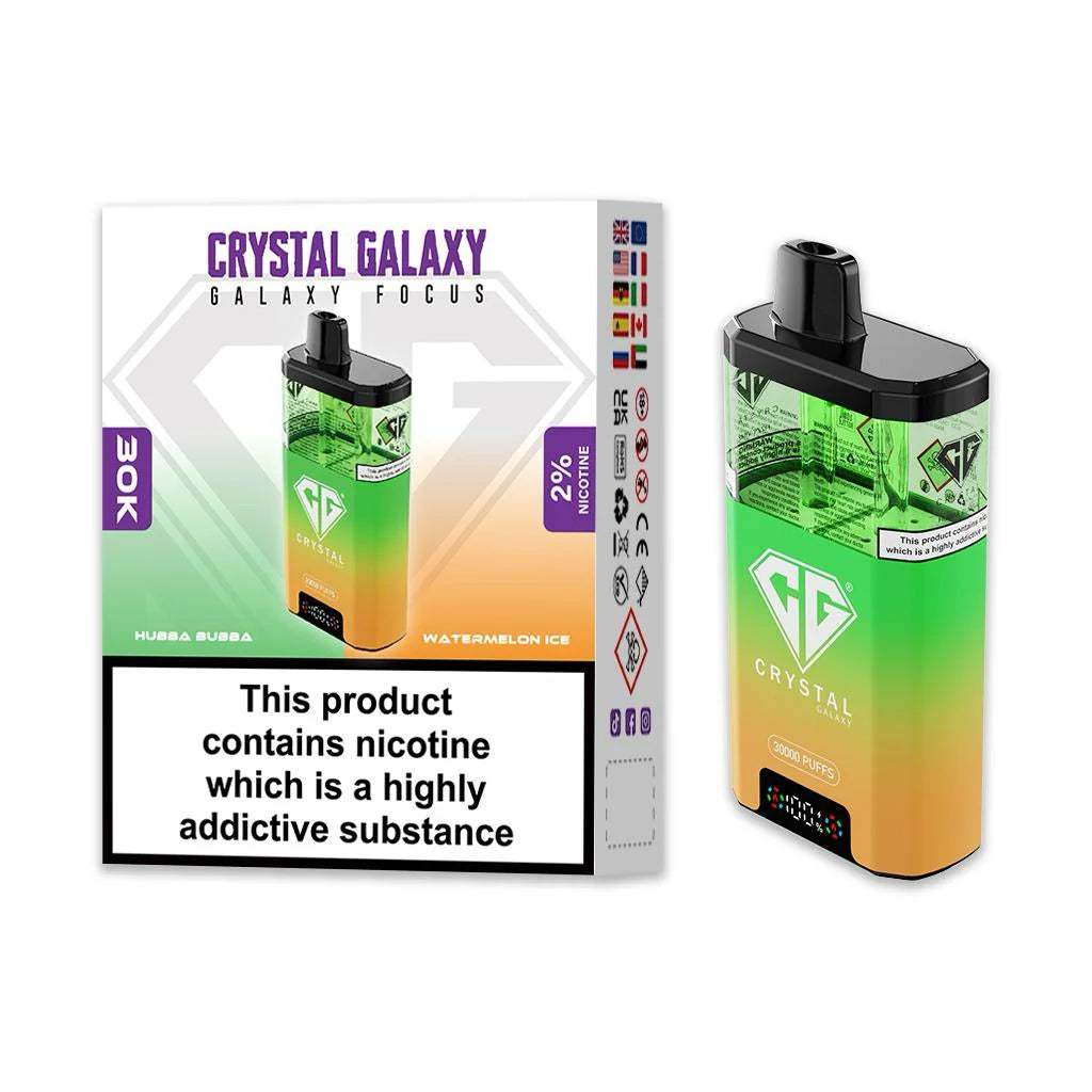 Galaxy Focus 30K - Hubba Bubba & Watermelon Ice