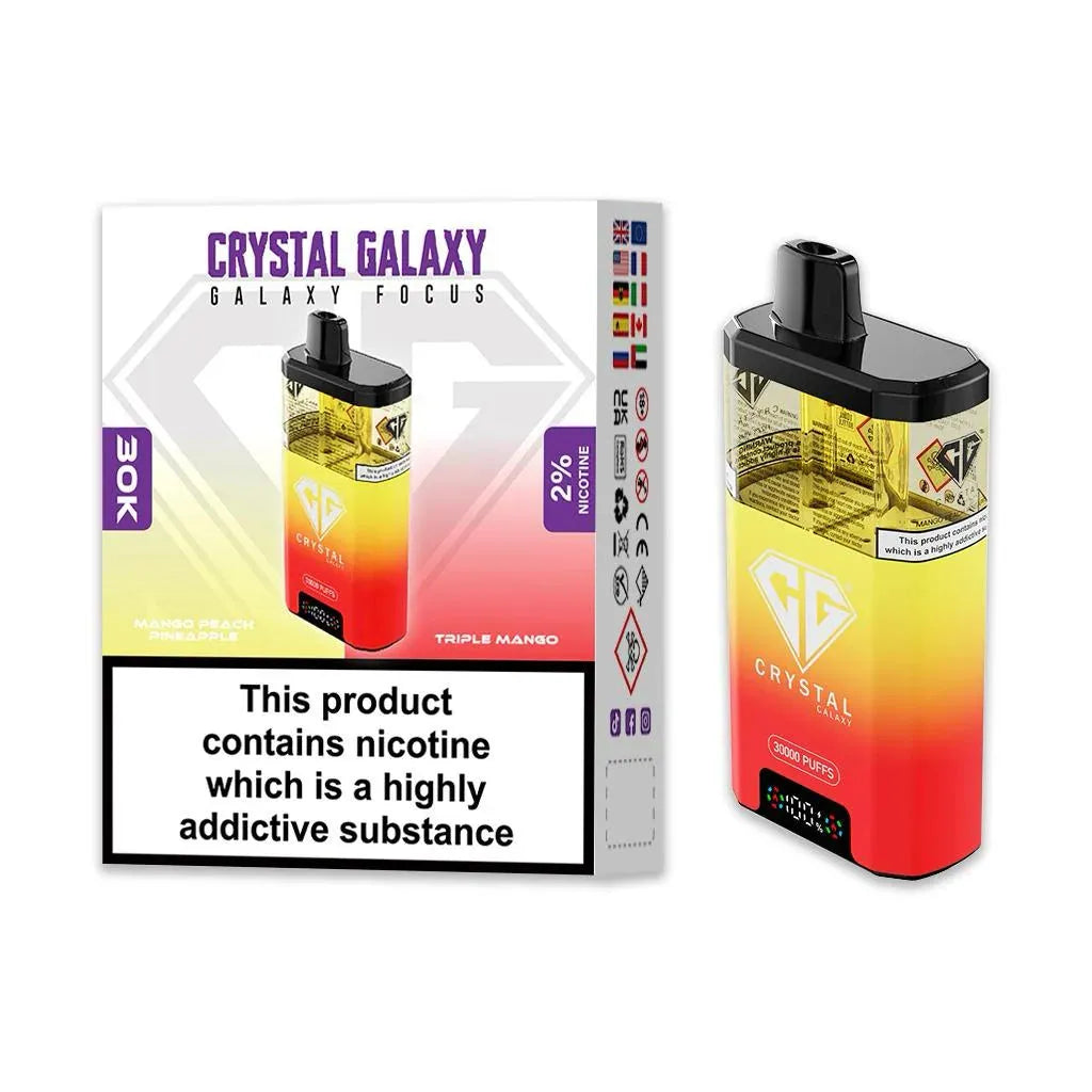 Galaxy Focus 30K - Mango Peach Pineapple & Triple Mango