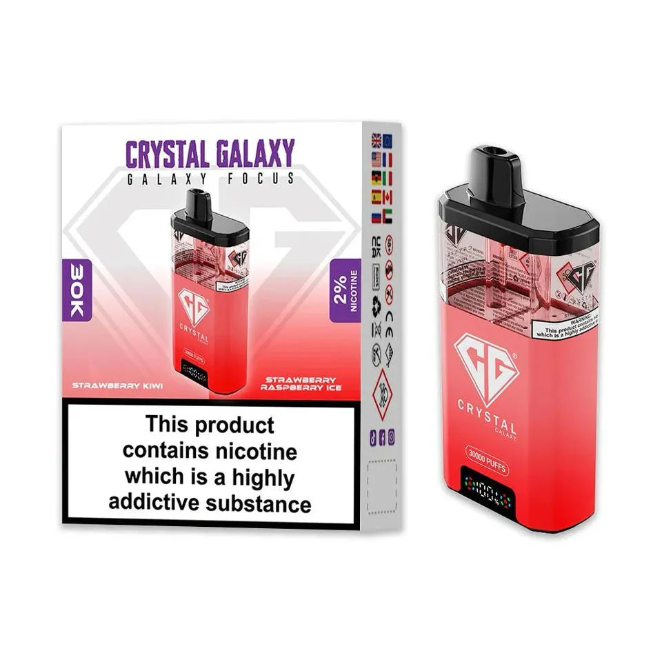 Galaxy Focus 30K - Strawberry Kiwi & Strawberry Raspberry Ice