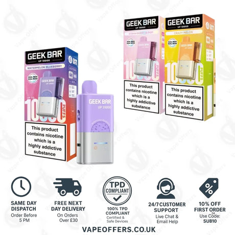 Geek Bar UP 10K Prefilled Pod Kit 