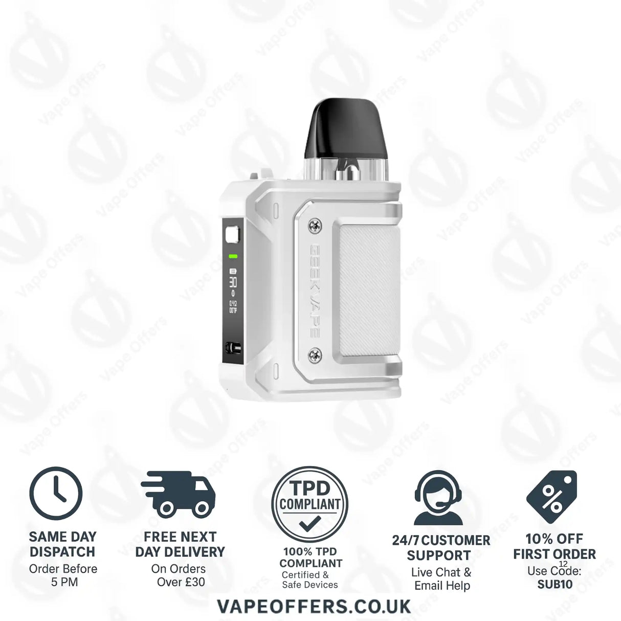 Geekvape Aegis Hero Q Pod Kit White