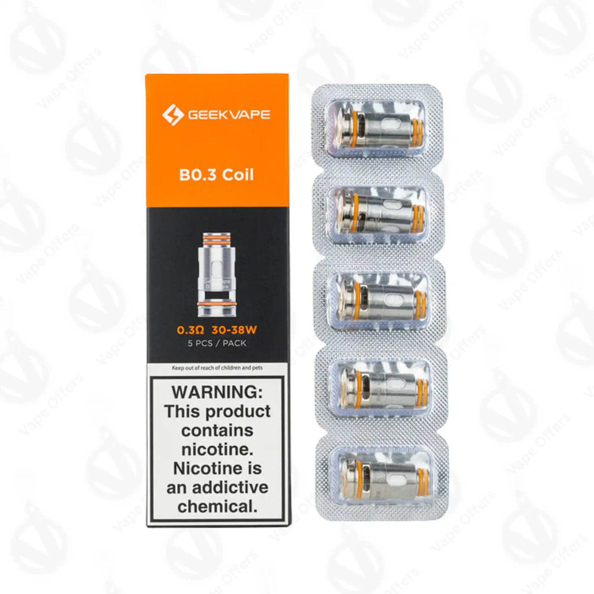 Geekvape B Series B0.3Ω DTL Replacement Coils