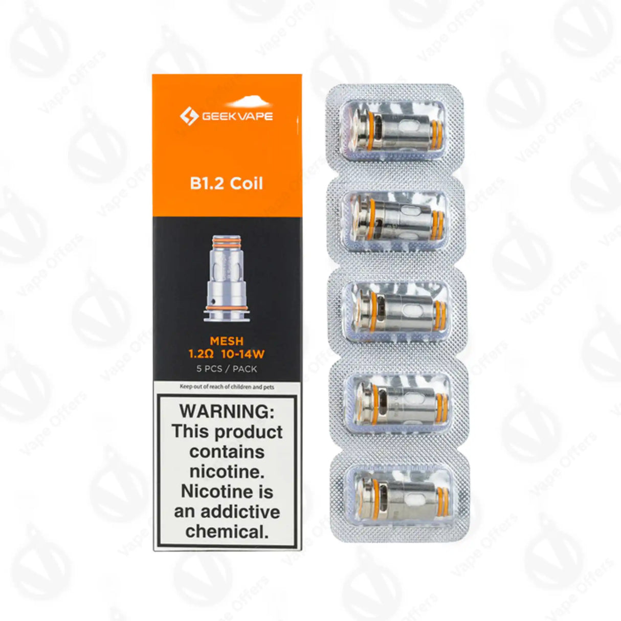 Geekvape B Series B1.2Ω MTL Replacement Coils