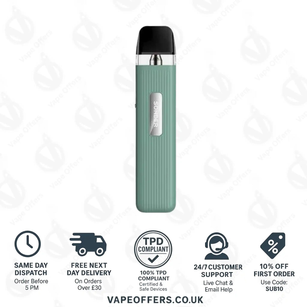 Geekvape Sonder Q Pod Vape Kit Green