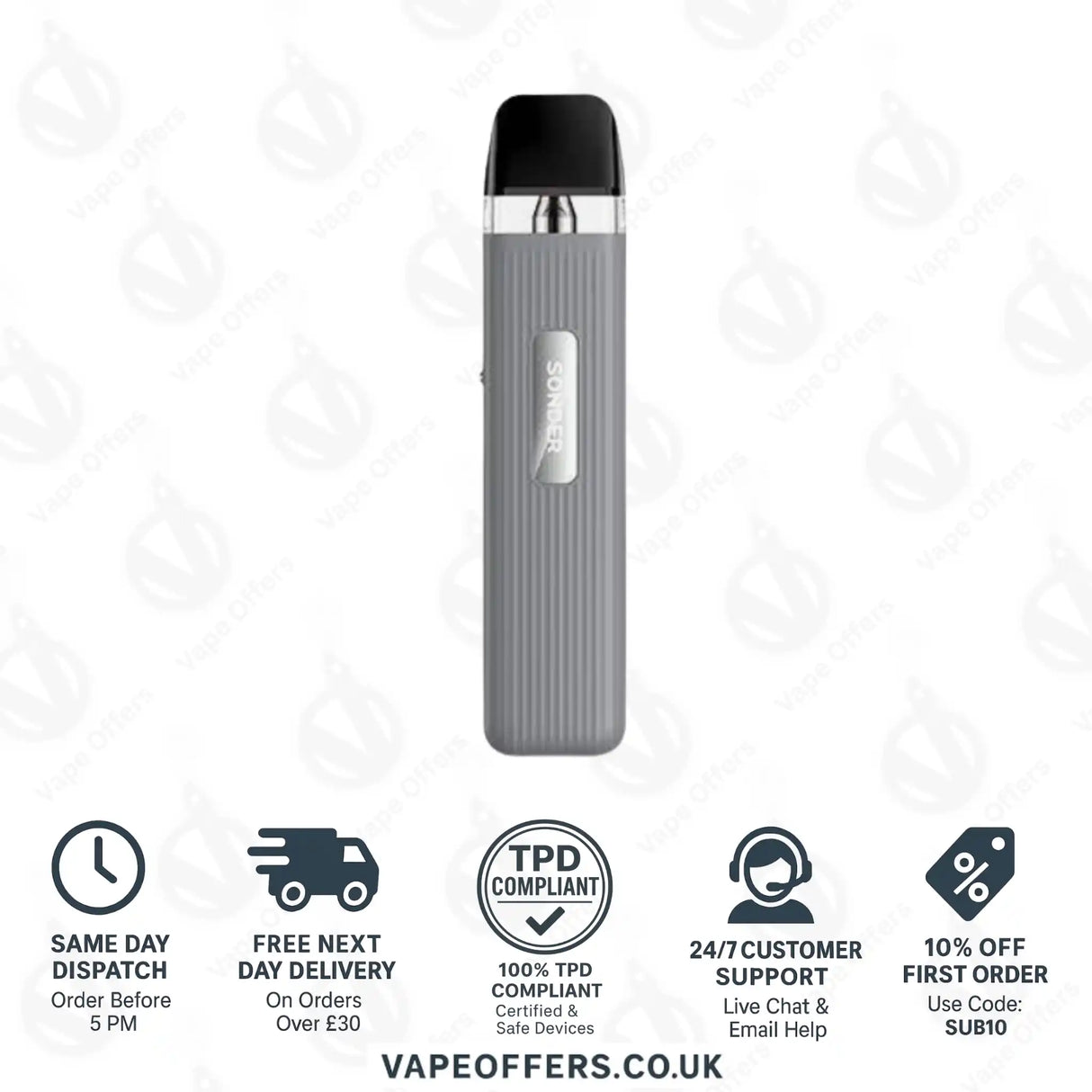 Geekvape Sonder Q Pod Vape Kit Grey
