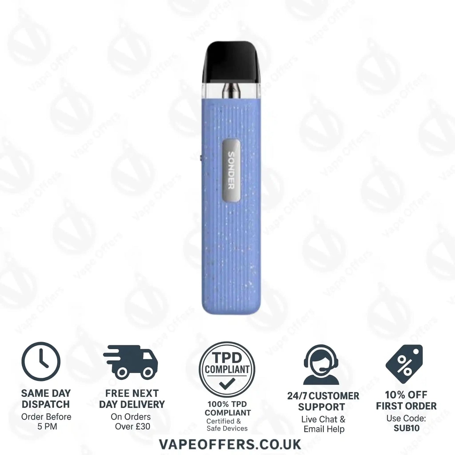 Geekvape Sonder Q Pod Vape Kit Purple Mist 