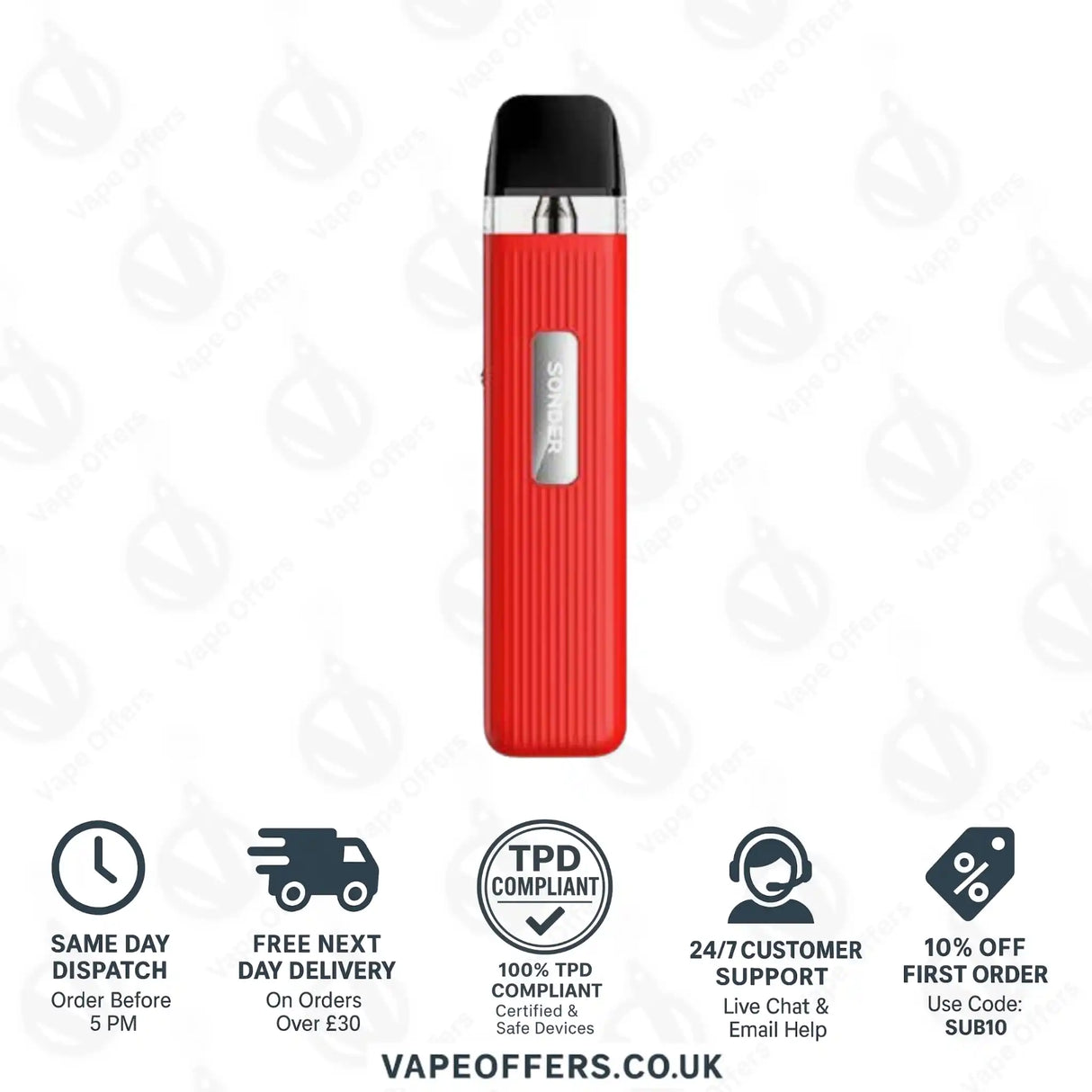 Geekvape Sonder Q Pod Vape Kit Red