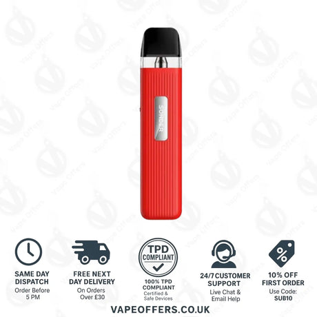 Geekvape Sonder Q Pod Vape Kit Red