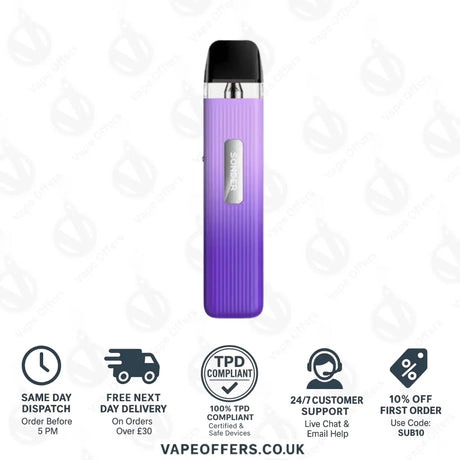 Geekvape Sonder Q Pod Vape Kit Violet Purple