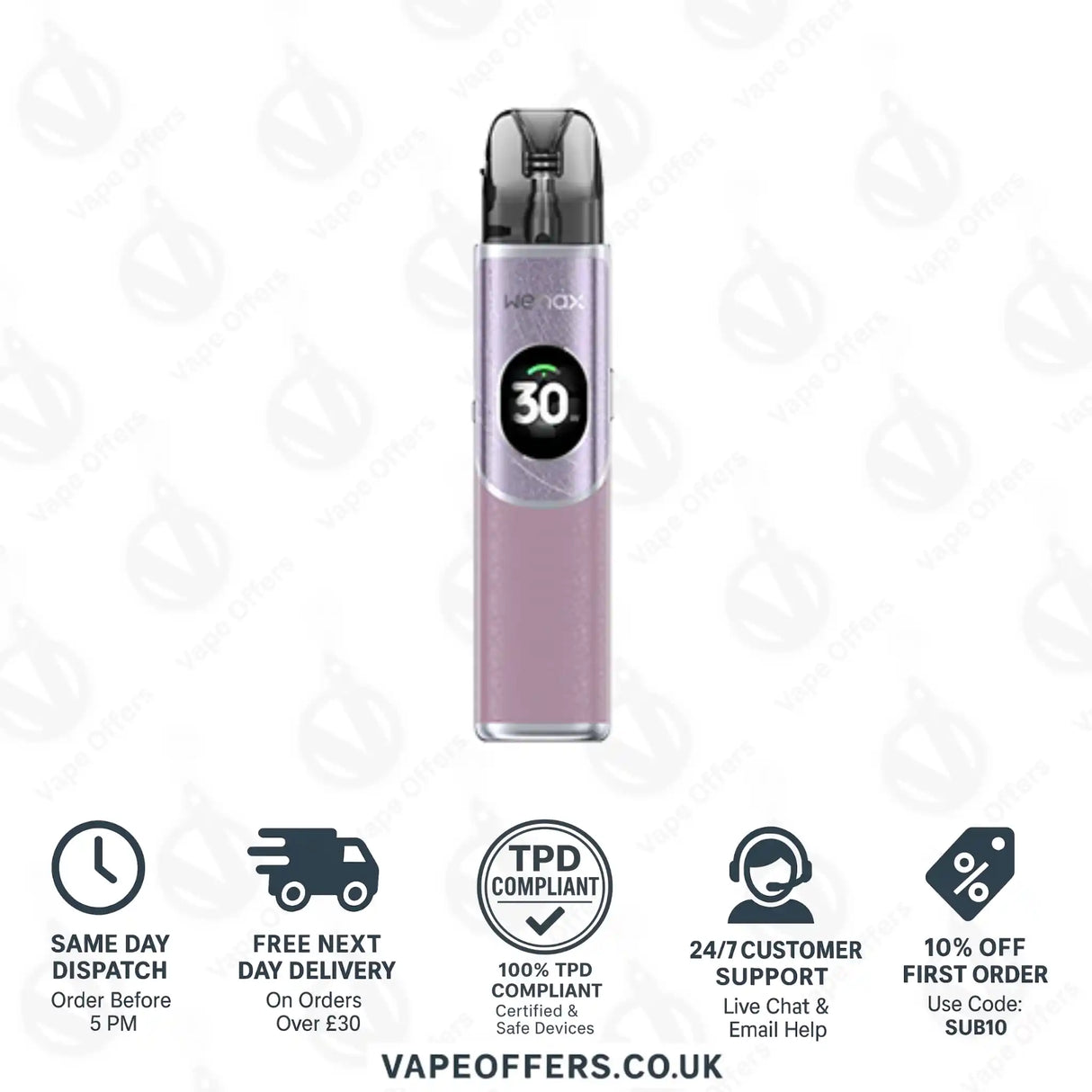Geekvape Wenax Q2 Pod Kit Lilac Purple