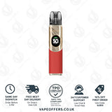 Geekvape Wenax Q2 Pod Kit Ruby Amber