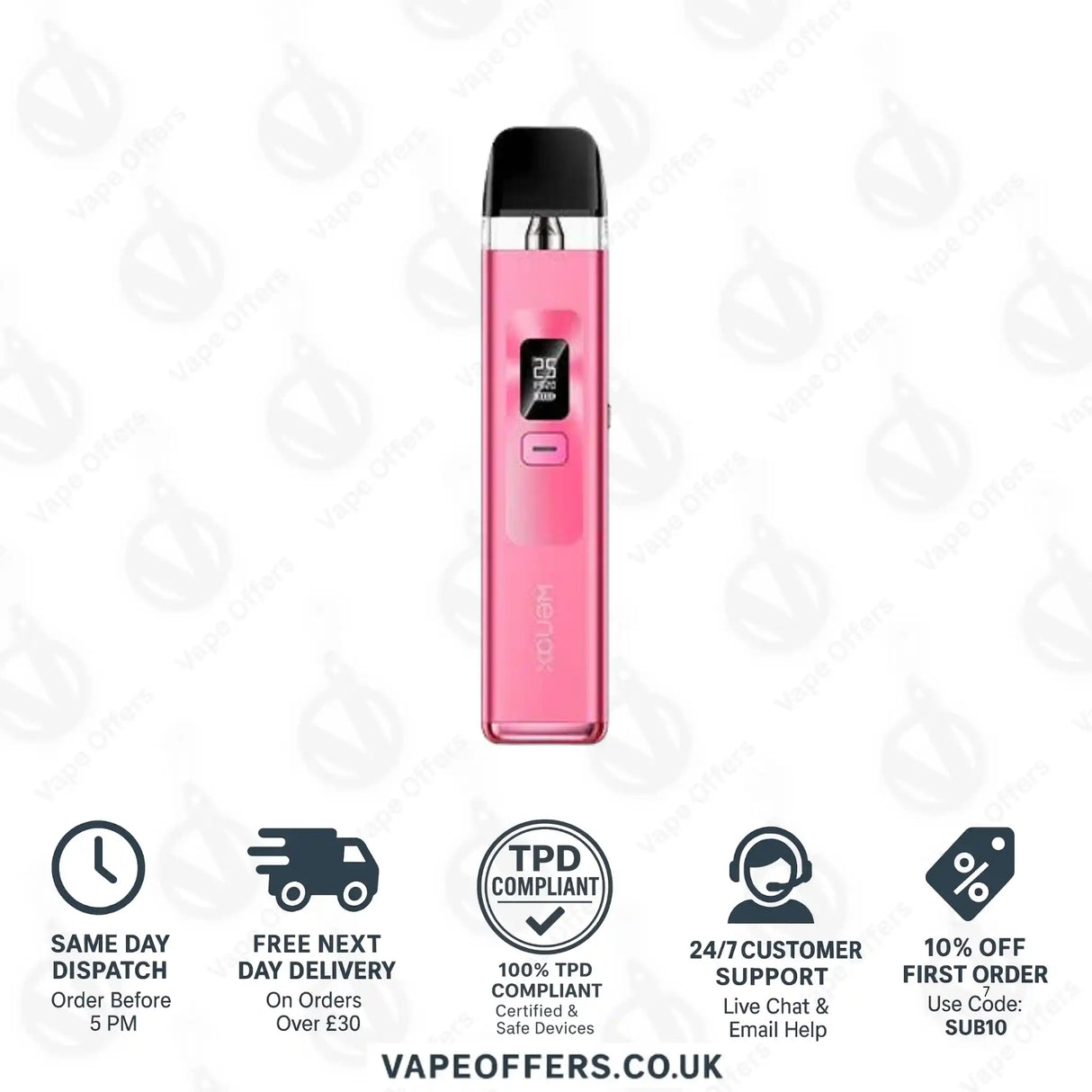 Geekvape Wenax Q Pod Kit Sakura Pink