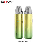 OXVA NeXLIM 2 Mini pod kit in Golden Hour special edition, front and back