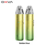 OXVA NeXLIM 2 Mini pod kit in Golden Hour special edition, front and back
