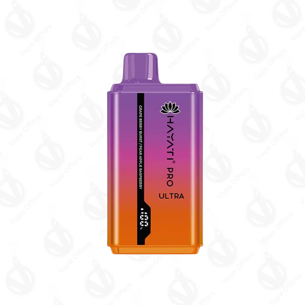 Grape Berry Burst Pear Apple Raspberry Hayati Pro Ultra 15000