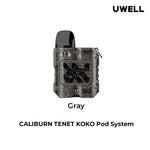 Load image into Gallery viewer, Uwell Caliburn Tenet Koko Pod Kit - Gray 
