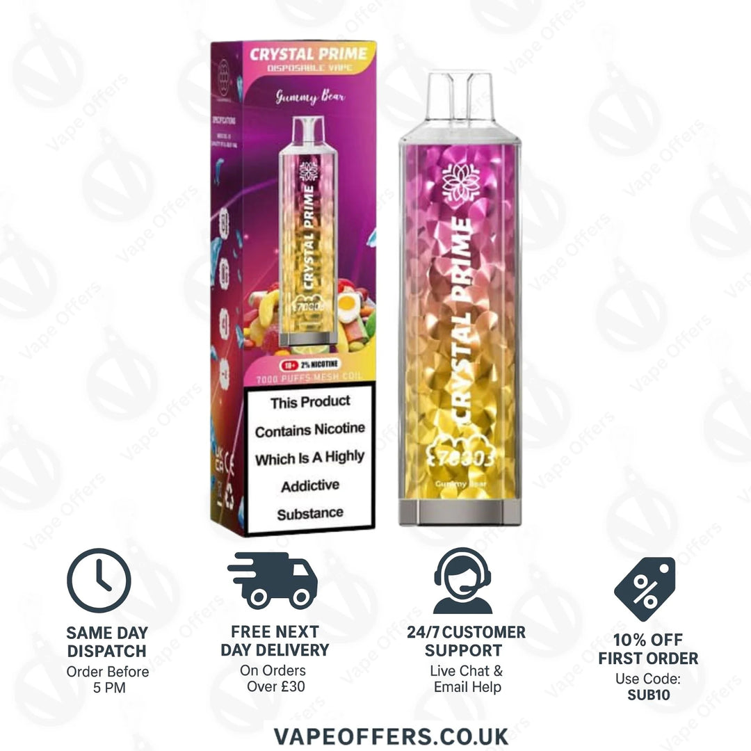 Gummy Bear Crystal Prime 7000 Vape