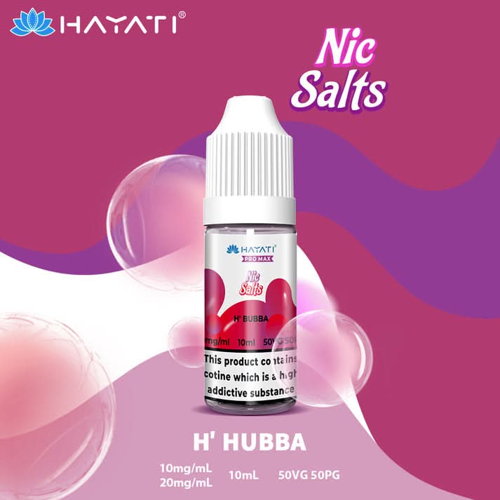 Hayati Pro Max Nic Salt - H' Hubba | Buy 1 Get 1 free