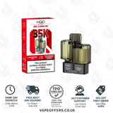 HQD Glow Air 35k Prefilled Refill Pods Strawberry Ice & Strawberry Cranberry Cherry