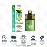 HQD Glow Air 70K Prefilled Pod Kit Kiwi Passionfruit Guava and Strawberry Kiwi