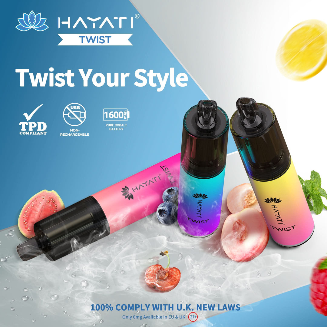 Hayati Twist 5000 Puff Disposable Vape 