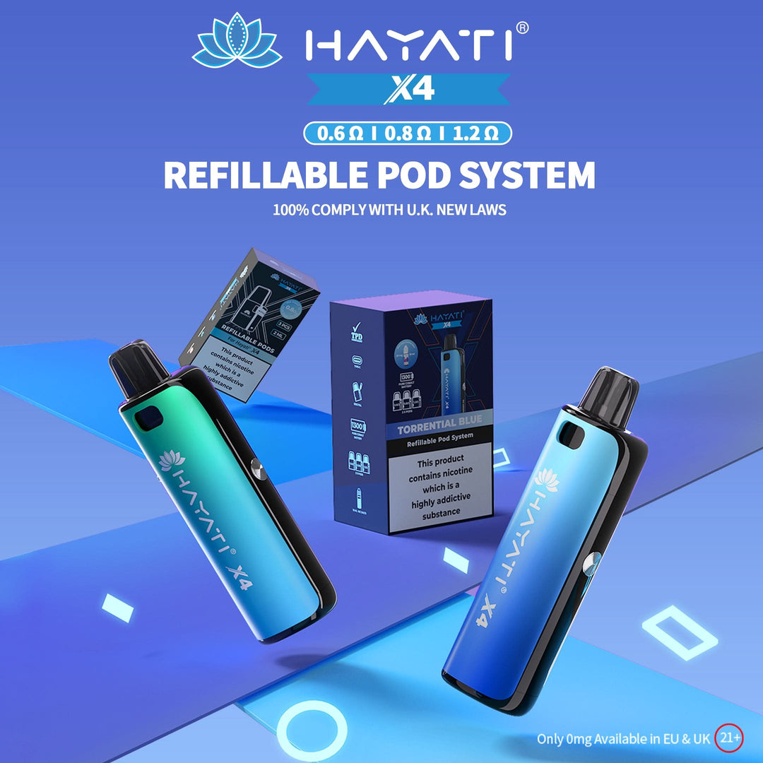 Hayati X4 Refillable Pod System