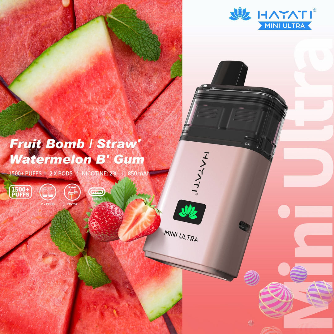 Hayati Mini Ultra 1500 Puffs Pod Kit