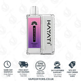 Hayati Miniature 600 Prefilled Pod Kit Pomegranate Grape