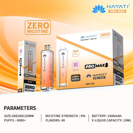 Hayati Pro Max 4000 0% Disposable Vape