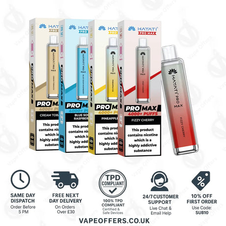 Hayati Pro Max 4000 Vape Kit 