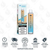 Hayati Pro Max 4000 Vape Kit Blueberry Cherry Cranberry