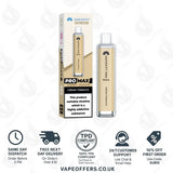 Hayati Pro Max 4000 Vape Kit Cream Tobacco