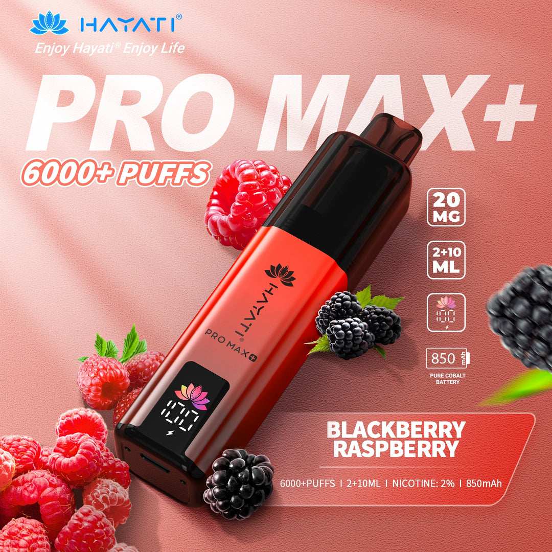 Hayati Pro Max Plus 6000 - Blackberry Raspberry 