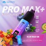 Load image into Gallery viewer, Hayati Pro Max Plus 6000 - Blue Razz Gb 
