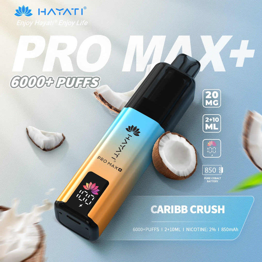 Hayati Pro Max Plus 6000 - Caribb Crush 