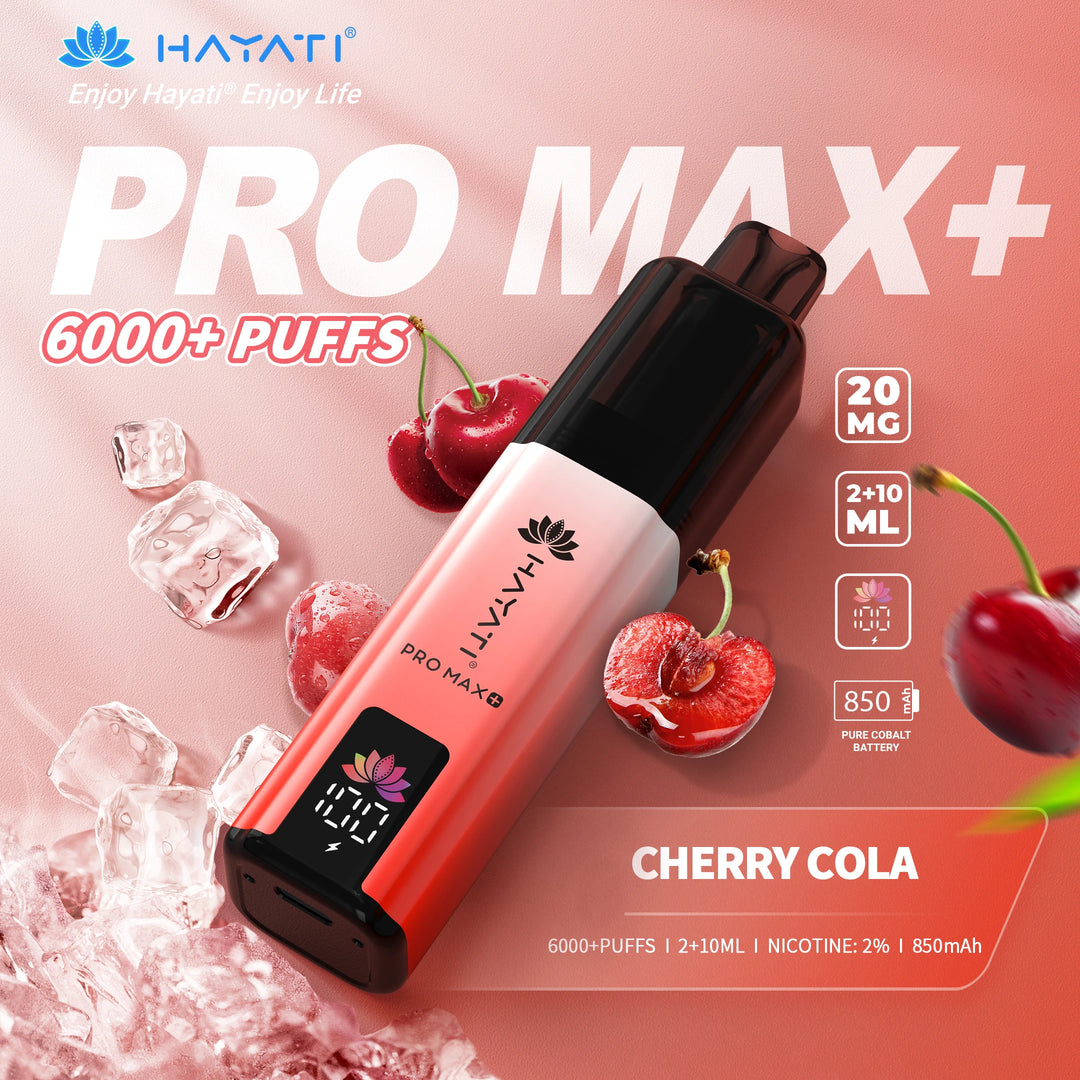 Hayati Pro Max Plus 6000 - Cherry Cola