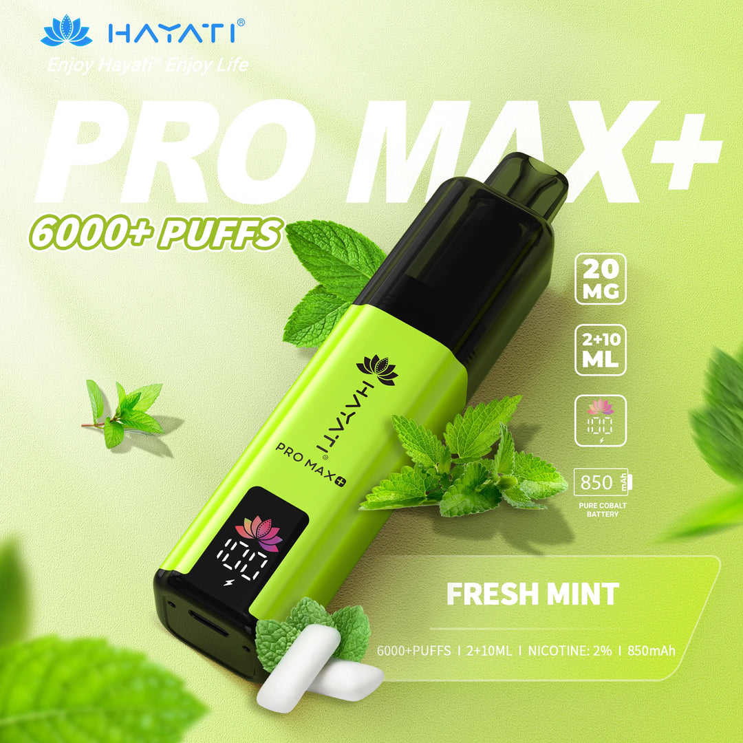 Hayati Pro Max Plus 6000 - Fresh Mint 