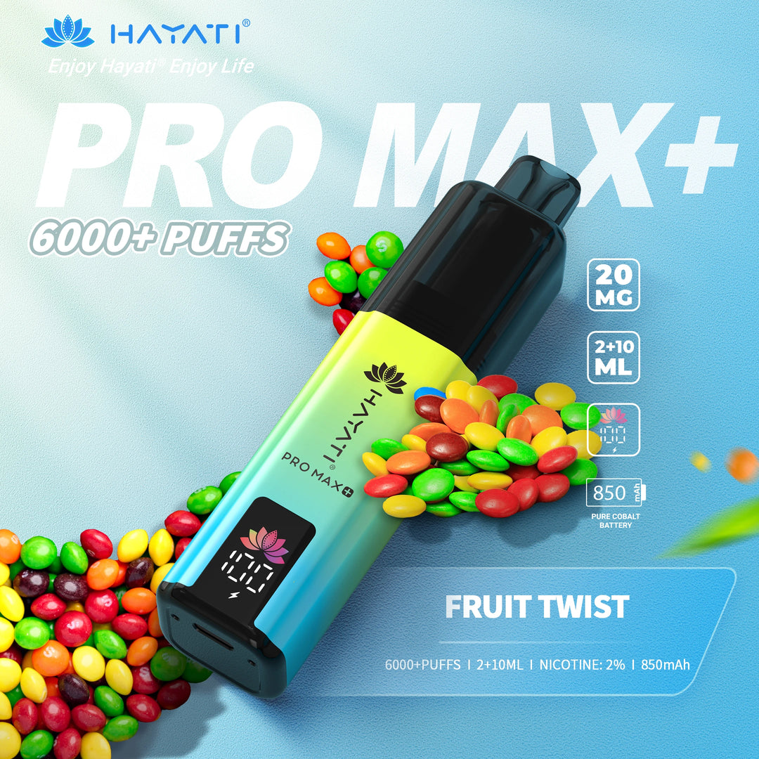 Hayati Pro Max Plus 6000 - Fruit Twist 