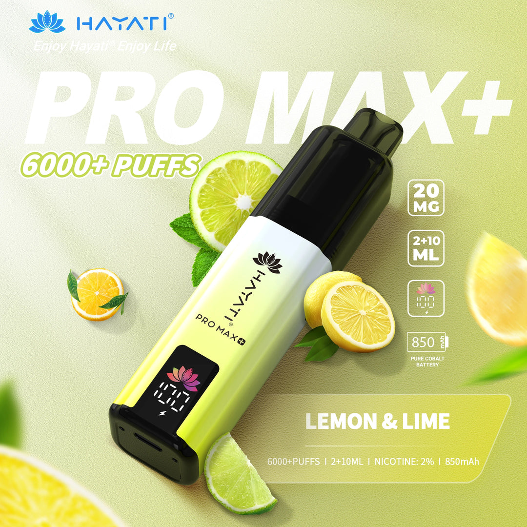 Hayati Pro Max Plus 6000 - Lemon & Lime 