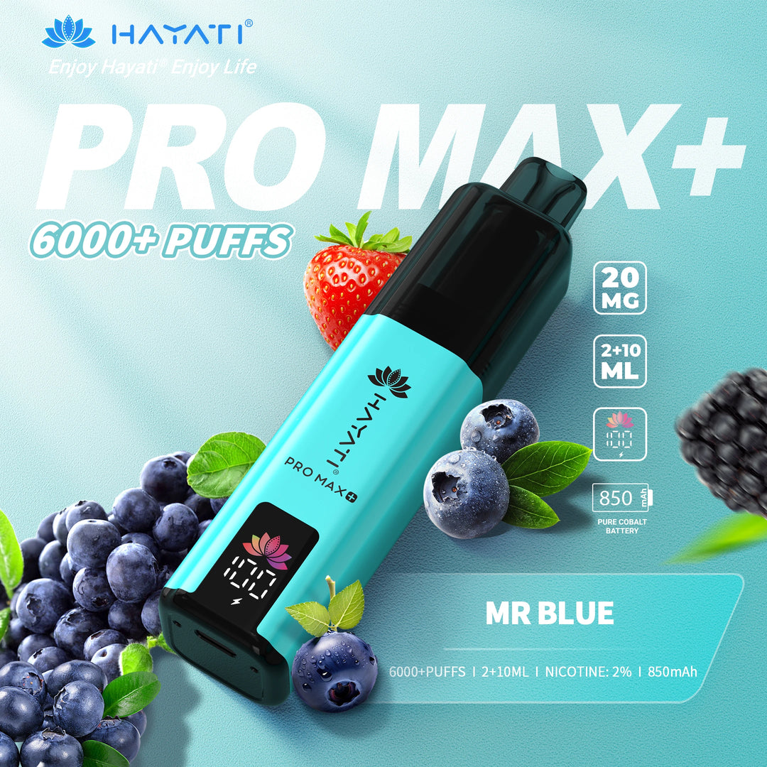 Hayati Pro Max Plus 6000 - Mr Blue 