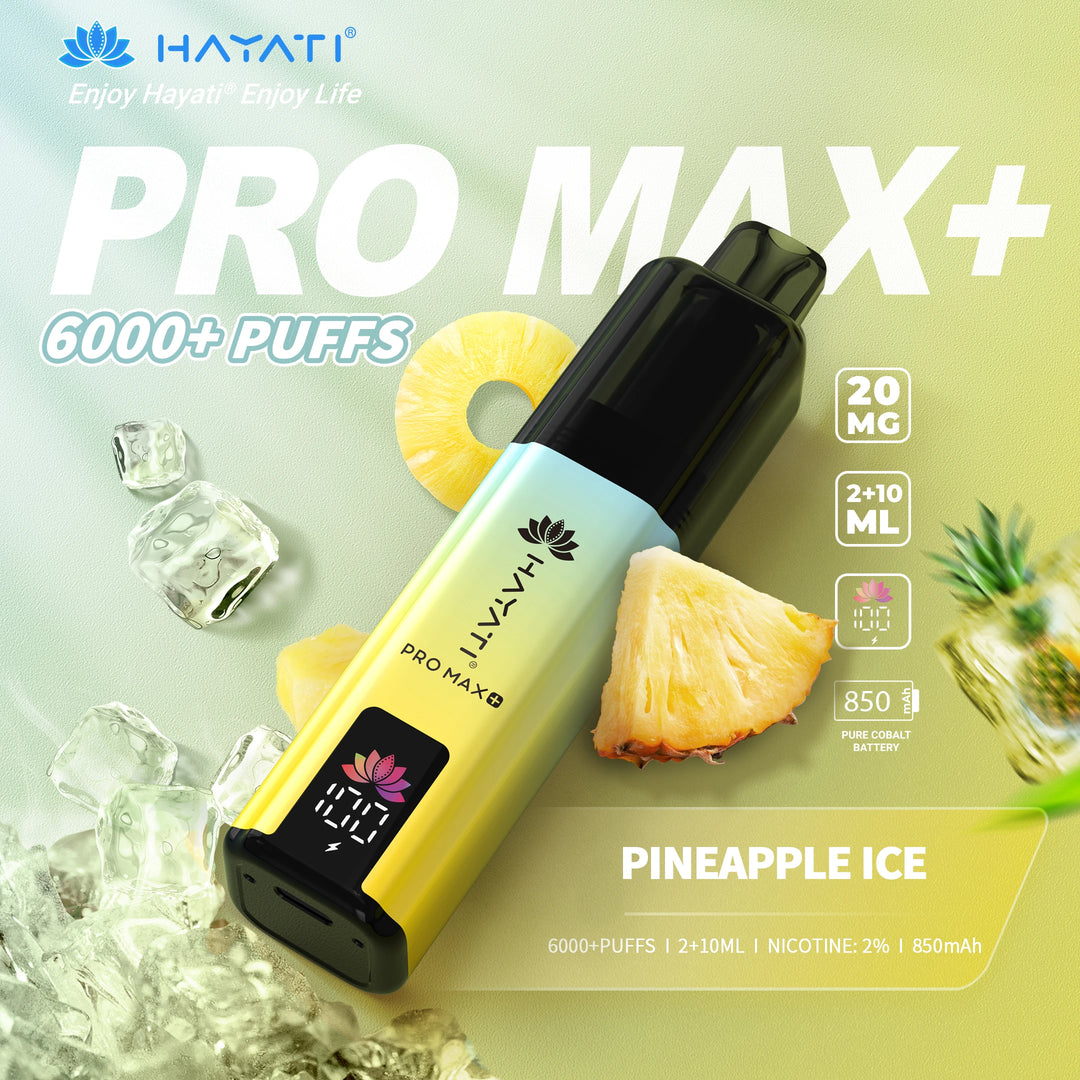 Hayati Pro Max Plus 6000 - Pineapple Ice 