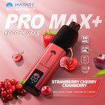 Load image into Gallery viewer, Hayati Pro Max Plus 6000 - Strawberry Cherry Cranberry 
