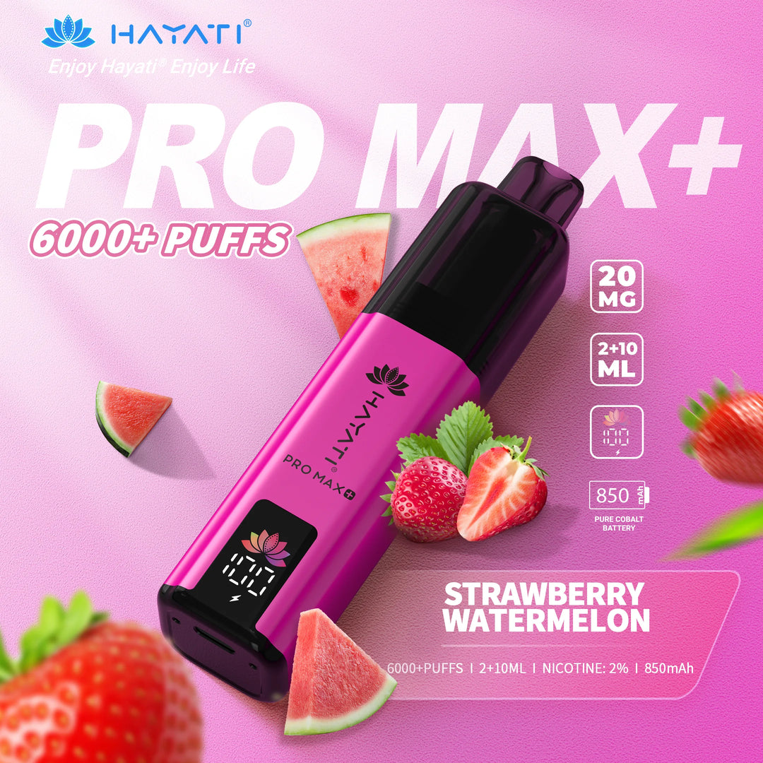 Hayati Pro Max Plus 6000 - Strawberry Watermelon 