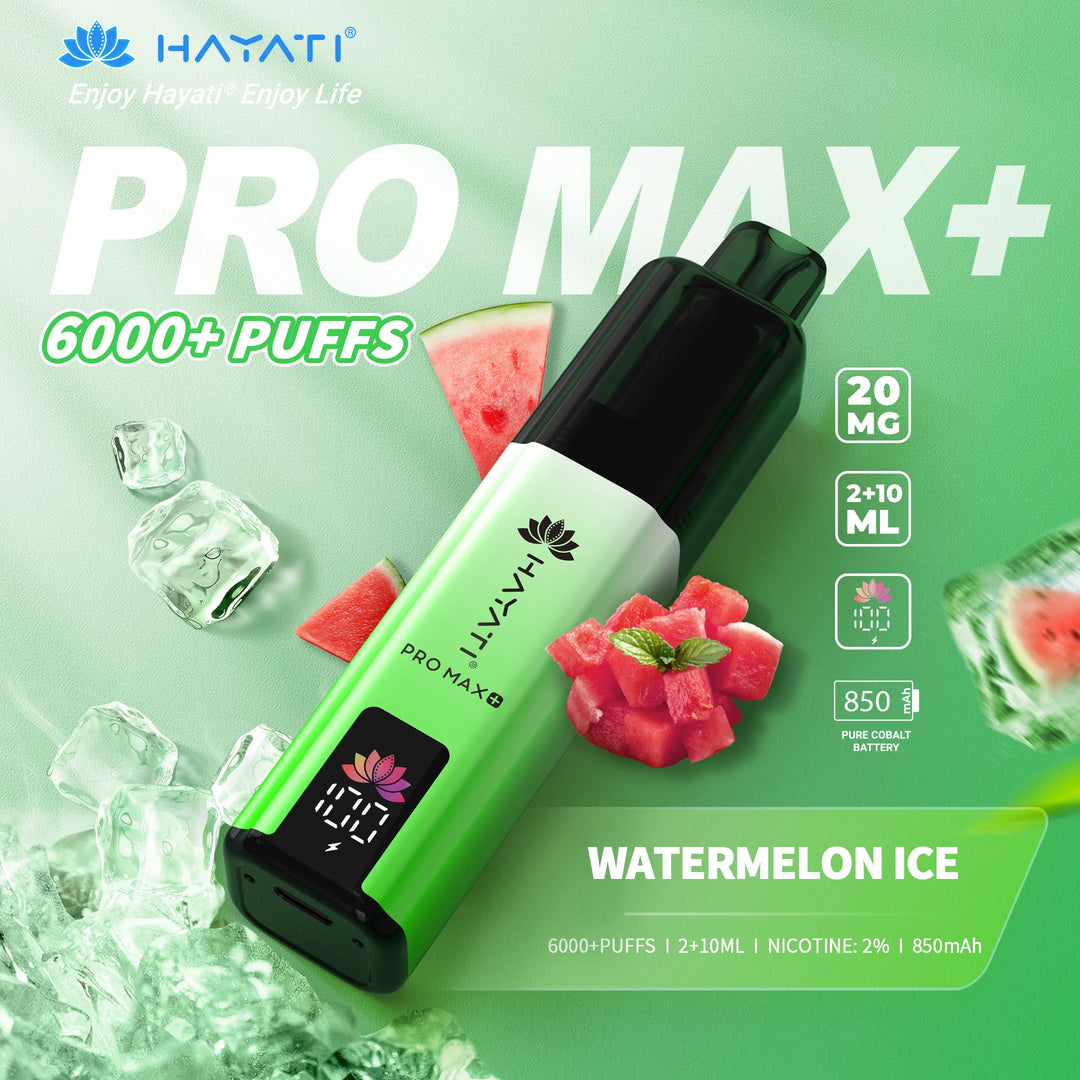 Hayati Pro Max Plus 6000 - Watermelon Ice 